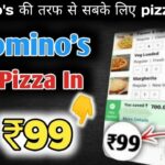 7 DOMINOS PIZZA in ₹99 मे😋🍕|Domino's pizza offer|Domino's pizza offers for today|dominos coupon code #finsubito agevolazioni