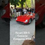 Ferrari 335 Scaglietti winning at Concorso D'eleganza 2024 #ferrari #como #scaglietti #finsubito agevolazioni